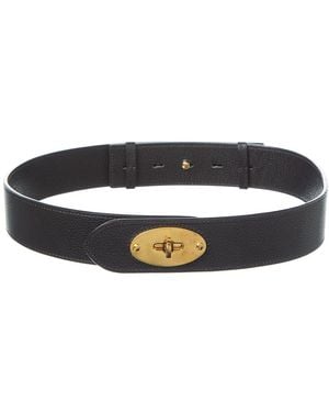 Mulberry Darley Leather Belt - Black