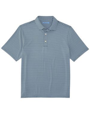 J.McLaughlin Peak Polo Shirt - Blue