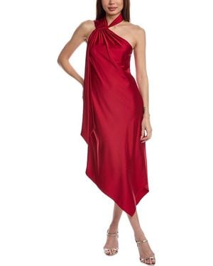 Aidan Mattox Taffeta Ballgown - Red