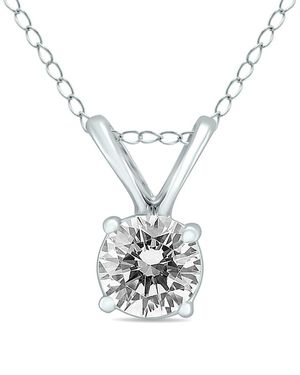 True Diamond 14k 0.30 Ct. Tw. Diamond Necklace - White