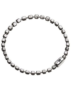 Karma and Luck Zodiac Plated Ball Chain Bracelet - Metallic