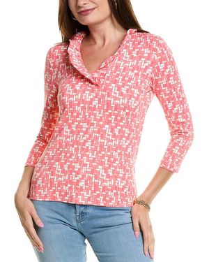 J.McLaughlin Durham Catalina Cloth Top - Red