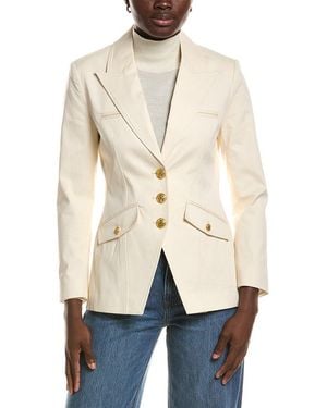 tyler boe Goldie Twill Blazer - Natural