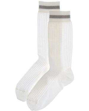 Brunello Cucinelli Socks - White