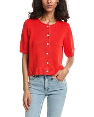 Splendid Fisher Cardigan - Red