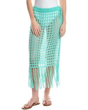 Becca Venica Crochet Skirt - Green