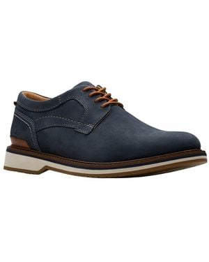 Clarks Leather Oxford - Blue