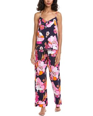 Bedhead 2Pc Pyjama Pant & Cami Set - Red