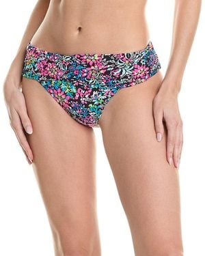 Lilly Pulitzer Lagoon Sarong Hipster Bikini Bottom - Blue