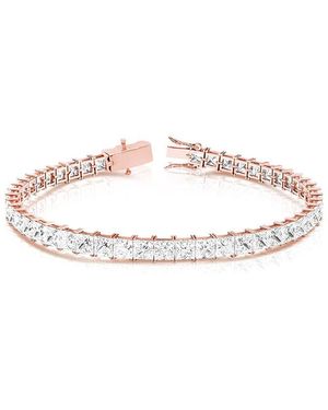 Amairah 14K 7.00 Ct. Tw. Lab-Grown Diamond Tennis Bracelet - White