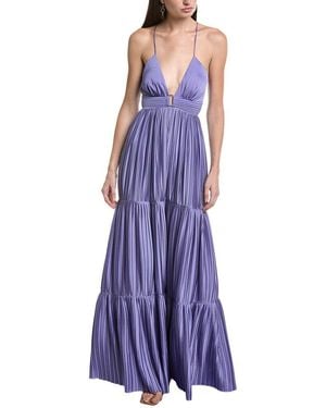 Ba&sh Wasta Maxi Dress - Purple