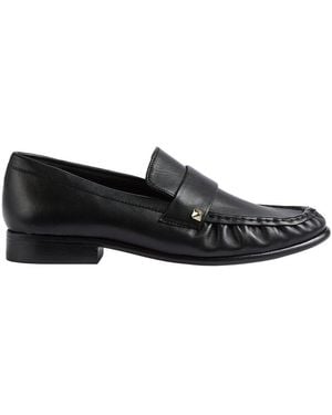 LK Bennett Adira Leather Loafer - Black