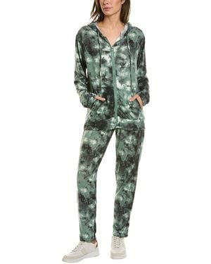 Catherine Malandrino 2Pc Pajama Set - Green