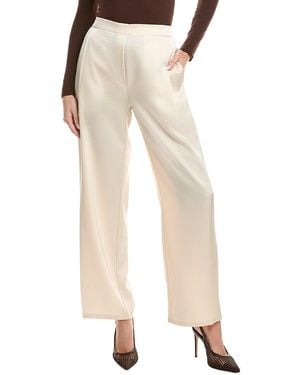 Leset Barb Pleated Pant - Natural