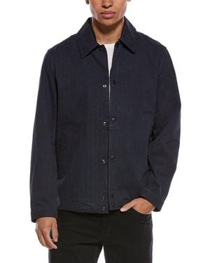 Rag & Bone Reed Coaches Wool-Blend Jacket - Blue