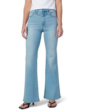 Joe's Jeans High-Rise Petite Flare Jean With Yoke - Blue