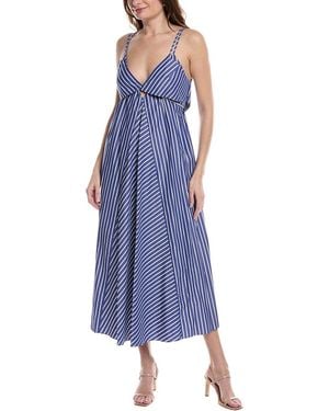 Rebecca Taylor Marseille Maxi Dress - Blue