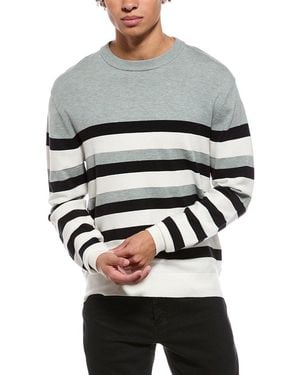 Point Zero Semi Fit Crewneck Jumper - Grey