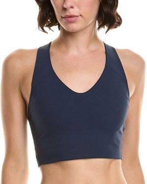 Spanx Get Moving Longline Sports Bra - Blue