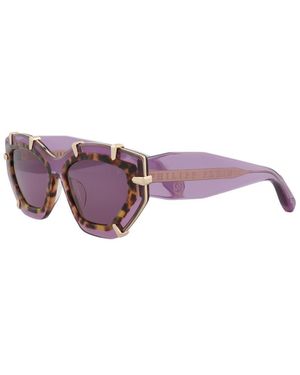 Philipp Plein Spp099V 55Mm Sunglasses - Purple