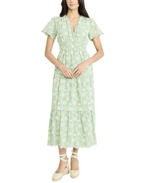 Maggy London Midi Dress - Green