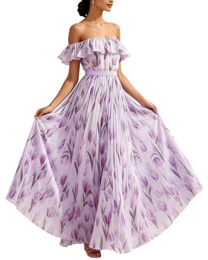 Vincent Maxi Dress - Purple