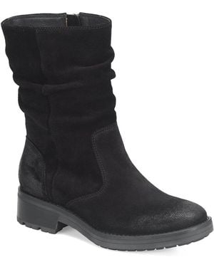 Söfft Burnette Suede Boot - Black