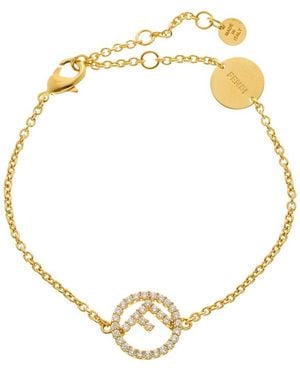 Fendi F Is Bracelet - Metallic