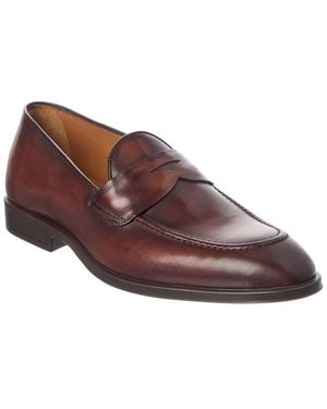 Antonio Maurizi Leather Loafer - Brown