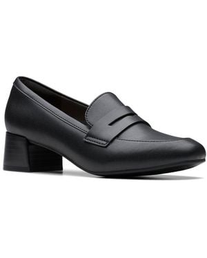 Clarks Iridessa Sky Leather Pump - Black