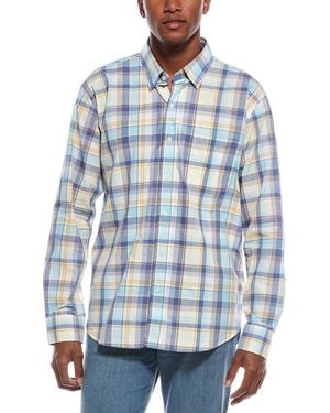 tyler boe Piedmont Plaid Shirt - Blue
