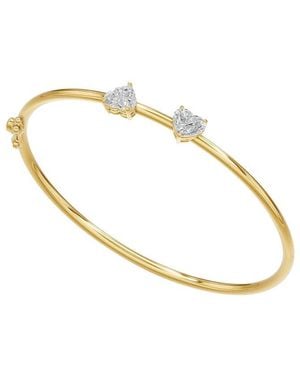 Lab Grown Diamonds 18K Over 2.00 Ct. Tw. Lab-Grown Diamond Bracelet - Metallic