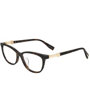 Trussardi Vtr316F 54Mm Optical Frames - Brown