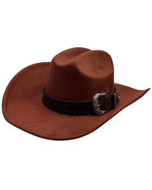 Nicole Miller Cowboy Hat - Brown