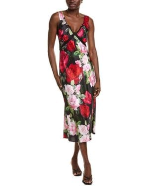 Johnny Was Jade By Jorelle Midi Dress - Red