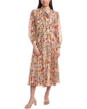 Mikael Aghal Midi Dress - Pink