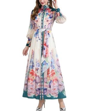 Vincent Maxi Dress - White