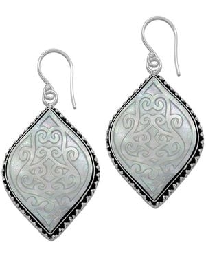 Samuel B. Pearl Earrings - Metallic