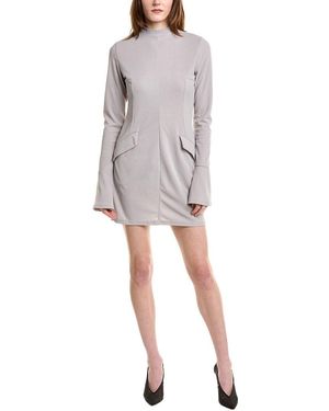 To My Lovers Mini Dress - Grey