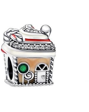 PANDORA Moments Cz Charm - White