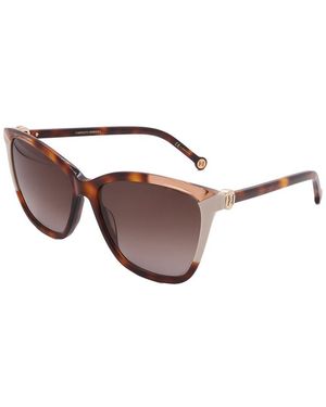 Carolina Herrera Ch 0052/S 58Mm Sunglasses - Brown