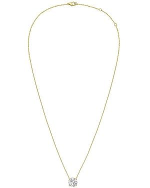 Diana M. Jewels Diana M. 14K 4.00 Ct. Tw. Lab-Grown Diamond Pendant Necklace - Multicolour