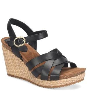 Söfft Carlana Leather Sandal - Metallic