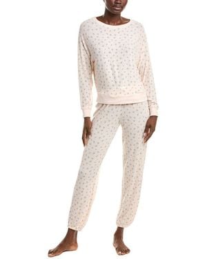 Honeydew Intimates 2Pc Star Seeker Brushed Jersey Lounge Set - Natural