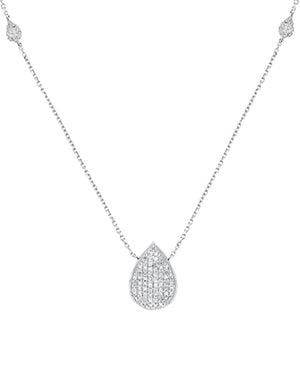 Diana M. Jewels Fine Jewellery 14k 0.27 Ct. Tw. Diamond Necklace - Metallic