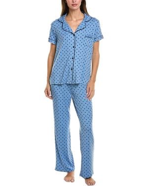 Tart Collections 3Pc Mana Pajama Set - Blue