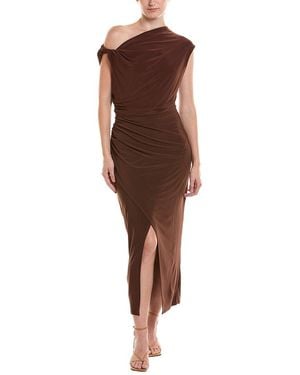 Taylor Midi Dress - Brown