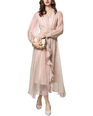 BURRYCO Midi Dress - Natural