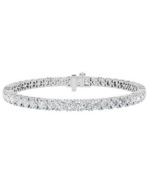 Lab Grown Diamonds 14K 9.00 Ct. Tw. Lab-Grown Diamond Bracelet - White