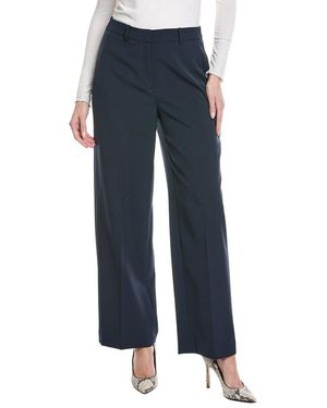 Kenneth Cole High-Rise Boyfriend Pant - Blue